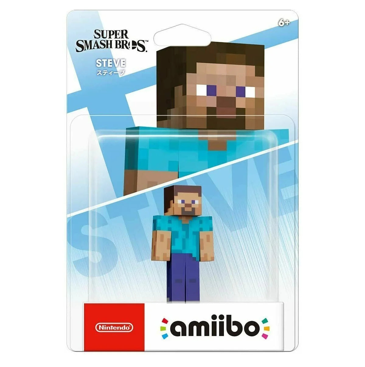 Amiibo - Steve (Smash Bros)